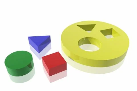 Logic toy Stock Illustration