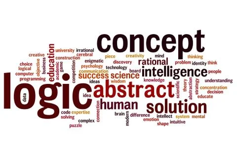 Logic word cloud イラスト素材