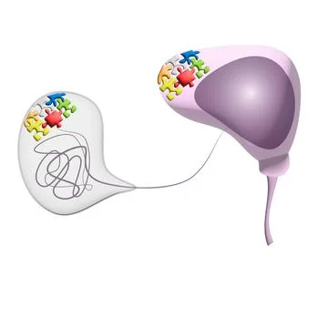 Logical conclusions in the dark mind Stock Illustration