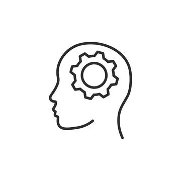 Logical reasoning icon Stock Illustration