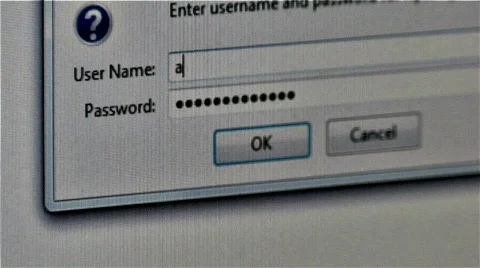 Login 01 Stock Footage 342260