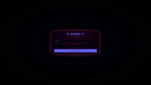 Login animation showing a computer system admin performing hacking actions .. Stock Footage 327566199