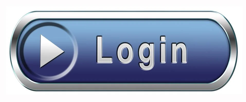 Login button Illustrazione stock