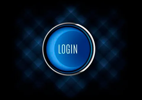 Login Button Illustrazione stock