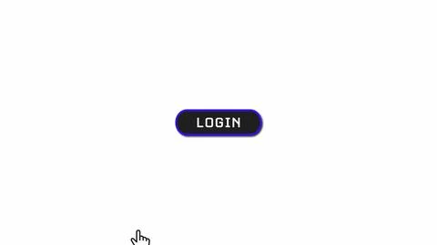 Login button on a minimalist white background. Depicting website access con.. 스톡 일러스트