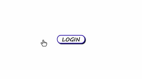 Login button on a minimalist white background. Depicting website access con.. Stock Illustration