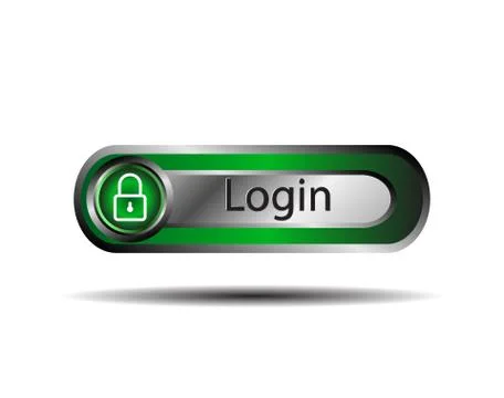 Login button sign Stock Illustration