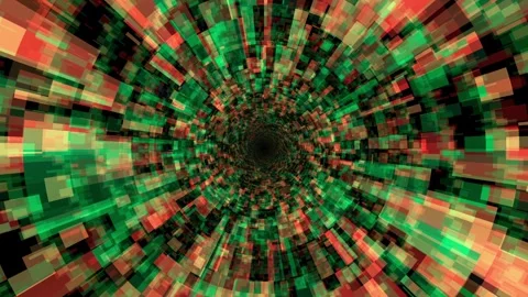 Login Into Digital World Abstract Pattern II Stock Footage 243885217