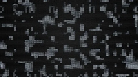 Login emerges from zero ones data block. Stock Footage 71042007