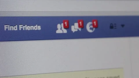 Login to Facebook account Stock Footage 62017910