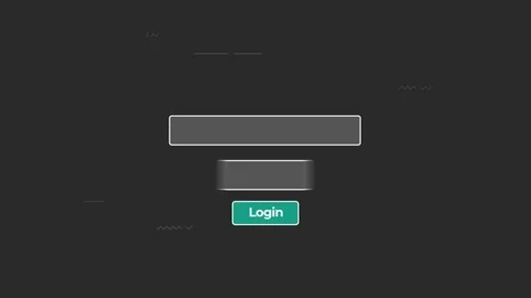 Login Form Page. Motion Graphics transpa... | Stock Video | Pond5
