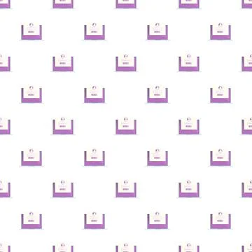 Login form sign in access secure computing pattern Stock-Illustration
