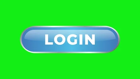 Login Glossy Web Button Design Animation on Green Background Stock Footage 248909085