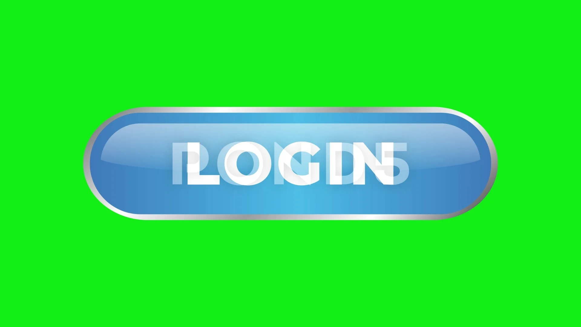 login button blue