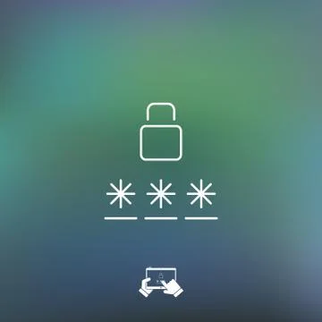 Login icon Stock-Illustration