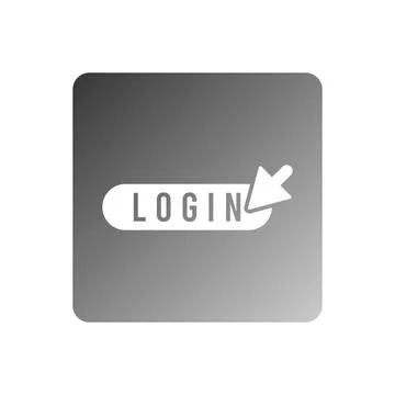 Login icon vector Stock Illustration