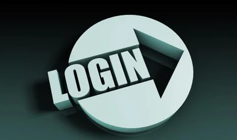Login Illustrazione stock