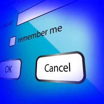 Login Stock Illustration