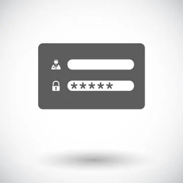 Login Stock Illustration