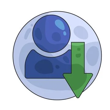 Login illustration 库存插图