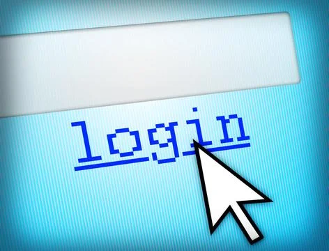 Login An image of an internet login background Copyright: xZoonar.com/maga... 스톡 사진