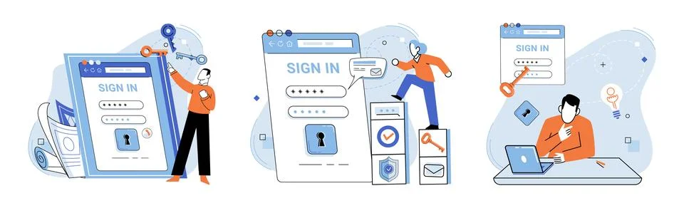 Login password. Users should provide their name and contact information during Stock Illustration