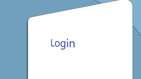 Login registration form Stock Footage 83885805