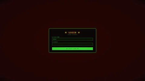 Login screen with hack animation displayed on a dark background illustratin.. Stock Footage 324590072