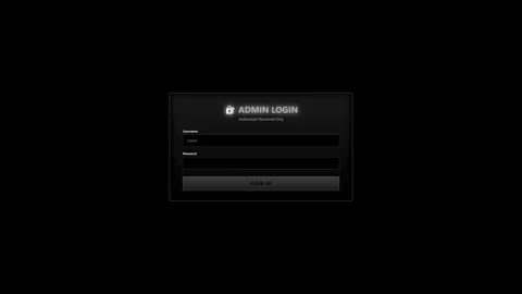 Login screen shows authentication process followed by hacking event with an.. Stock Footage 324589992