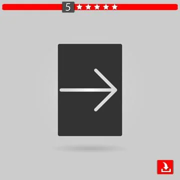 Login vector icon Stock Illustration