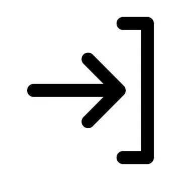 Login vector icon. Symbol for your website design Stock Illustration