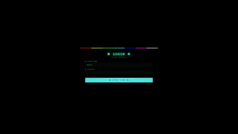 Login window animation displaying steps of a hacking or hijacking system during Stock Footage 324939176