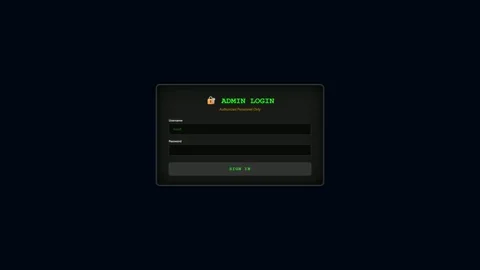 Login window animation showing hacking process with system hijacking visuals in Stock Footage 324938807