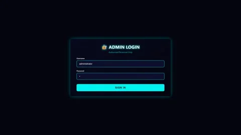 Login window animation showing user input for accessing a secured system and Stock Footage 324939103