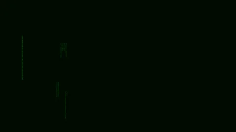 Login window animation shows hacking activity and computer hijacking in a 스톡 동영상 324939212