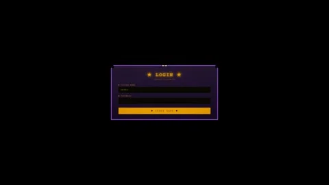Login window animation shows system hijacking activity during cyber security Stock Footage 324938834