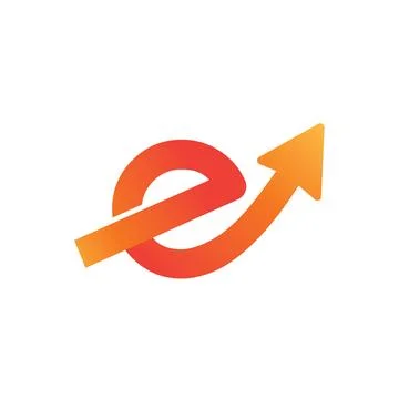 Logistic arrow logo icon 스톡 일러스트