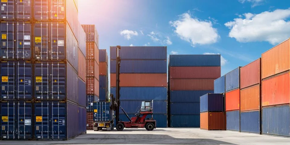 Logistic Export Import Concept Stock Photos