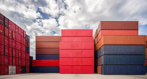 Logistic Export Import Concept Stock Photos