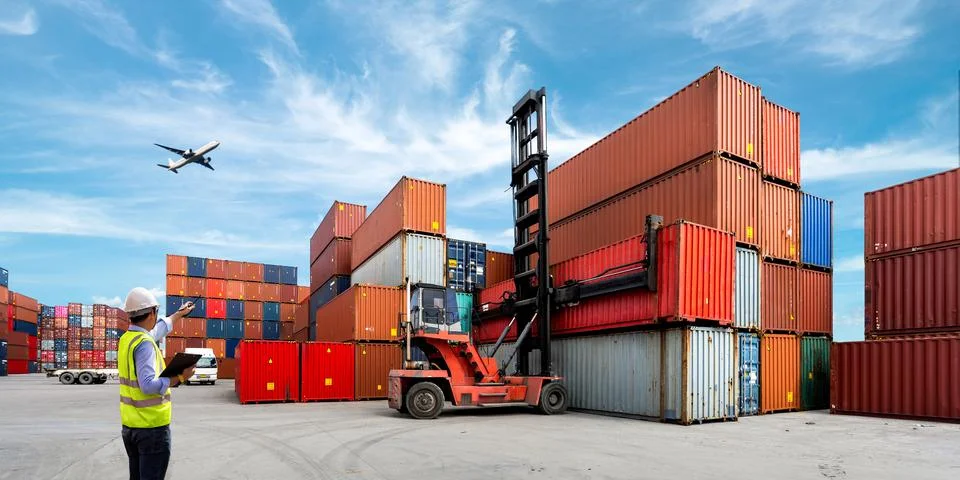 Logistic Export Import Stock Photos