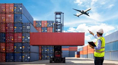 Logistic Export Import Stock Photos