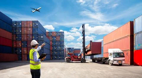 Logistic Export Import Stock Photos