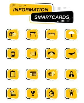 Logistic icons set Illustrazione stock