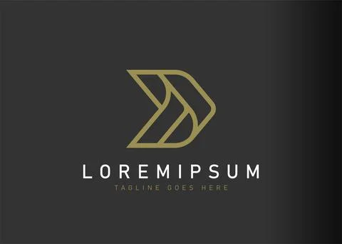 Logistic logo design. Vector illustration of simple forward arrow delivery ic Иллюстрация