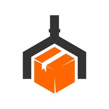 Logistic logo template Icon Illustration Brand Identity. Isolated and flat .. Stock-Illustration