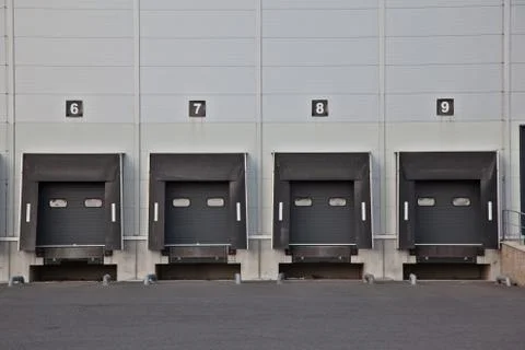 Logistic park Stock Photos