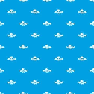 Logistic pattern seamless blue Stock Illustration