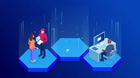 Logistics and Delivery concept Delivery home and office Stock Footage 131274673