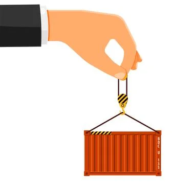 Logistics and Delivery Concept Stock Illustration