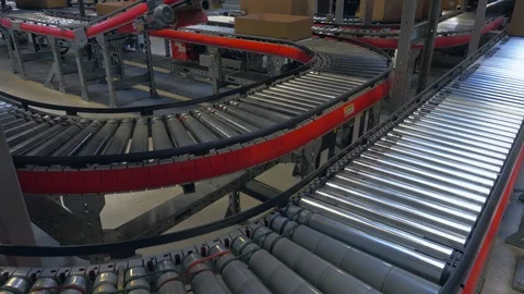 Logistics centre of a mail-order company for office products, Grossostheim, Stock Footage 87501147